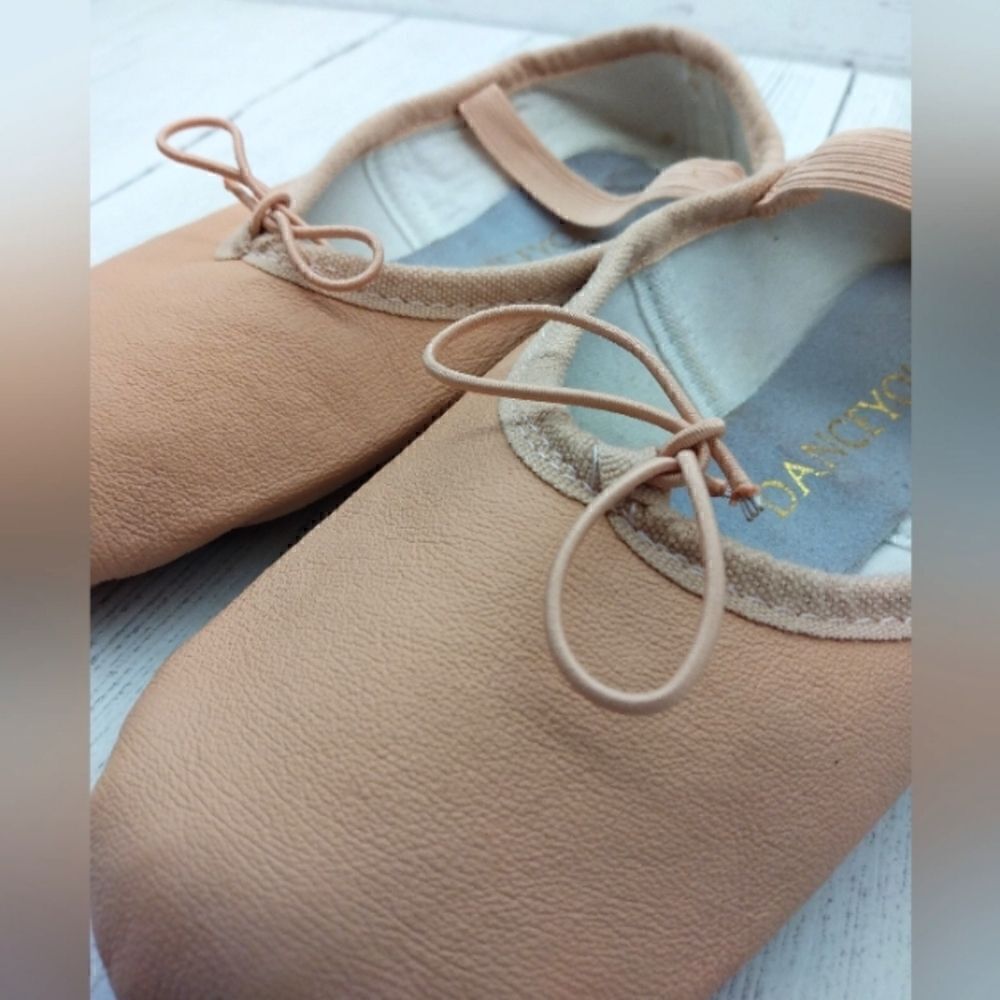 Danceyou Girls Pink Ballet Shoes Kids - Picture 11 of 16
